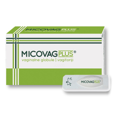Micovag Plus, vaginalne globule (10 globul)