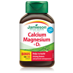 Jamieson Kalcij, Magnezij in Vitamin D3 tablete
