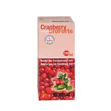 Biogelat Cranberry UroForte, tekoči izvleček (120 ml)