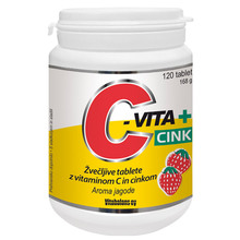 C-Vita + Cink žvečljive tablete