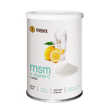 MSM + vitamin C, prah