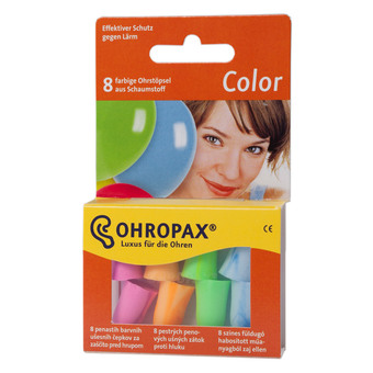 Ohropax Color penasti čepki za ušesa