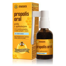 Propolis Oral na vodni osnovi Medex, pršilo z aplikatorjem (30 ml)
