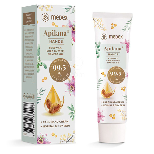 Apilana hands Medex, krema za roke (50 ml)