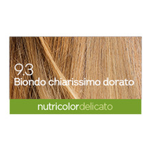Biokap Nutricolor Delicato 9.3 barva za lase - svetlo zlato blond