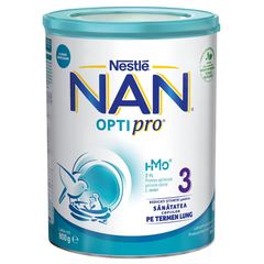 NAN Optipro 3, nadaljevalno mleko za majhne otroke - 800 g