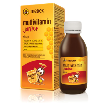 Multivitamin junior Medex, sirup (150 ml)