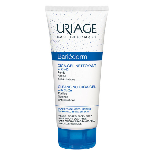 Uriage Bariederm Cica, gel za tuširanje s Cu-Zn (200 ml)