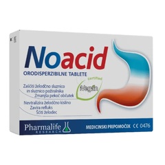 Noacid orodisperzibilne tablete