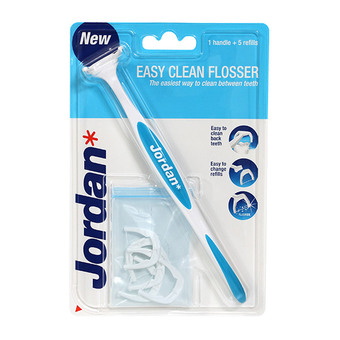 Jordan Easy Clean Flosser zobna nitka z držalom