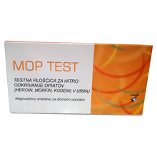 Abugnost Morfin/opiati, testna ploščica