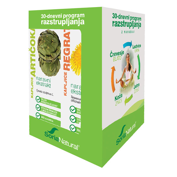 Soria Natural, paket za 30 dni razstrupljanja