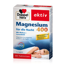 Doppelherz Aktiv Magnezij za Noč 400 Depo, tablete