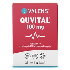 Valens Quvital Q10 100 mg, kapsule (30 kapsul)