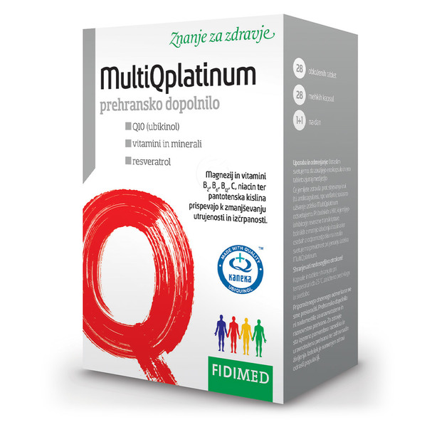 MultiQplatinum, kapsule in tablete (28 kapsul + 28 tablet)