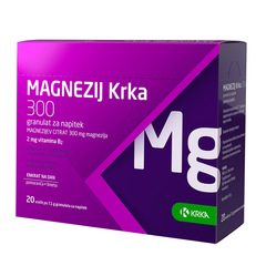 Krka Magnezij 300, 20 vrečk