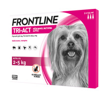 Frontline Tri-Act, kožni nanos za pse (2-5 kg)
