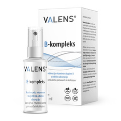 Valens B kompleks, ustno pršilo (25 ml)