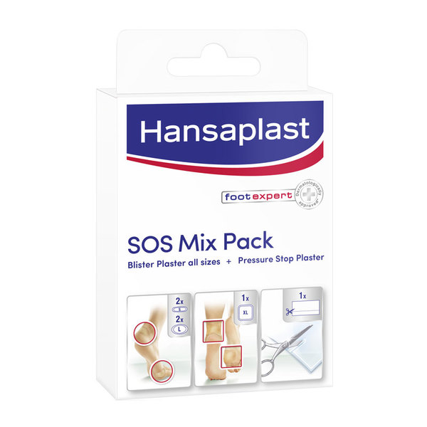 Hansaplast SOS Mix Pack, obliži za žulje