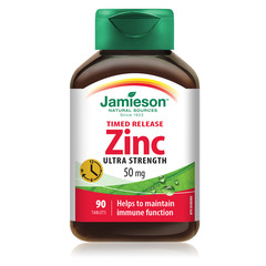 Jamieson Cink 50 mg, tablete s podaljšanim sproščanjem 