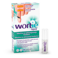 Wortie liquid, tekočina za odstranjevanje bradavic 