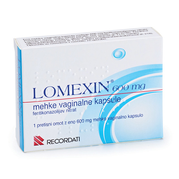 Lomexin 200 mg, vaginalne kapsule 
