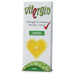Vitergin energy, bonboni z vitamini - limona (20 bonbonov)