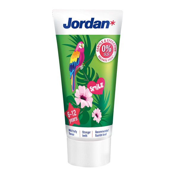 Jordan Junior, zobna pasta za otroke 6-12 let