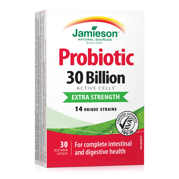 Jamieson Probiotic Ekstra Moč 30 milijard, kapsule (30 kapsul)