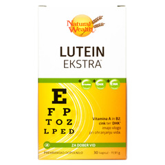 Natural Wealth Lutein Ekstra, kapsule