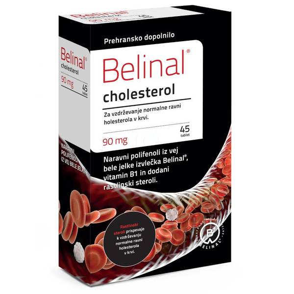 Belinal cholesterol, tablete