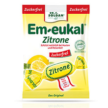 Dr. Soldan Em-eukal limona, bonboni brez sladkorja (75 g)