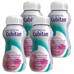 Cubitan napitek, okus jagoda - 4 x 200 ml