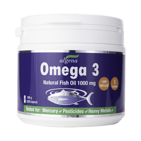 Algena Omega-3, 200 kapsul