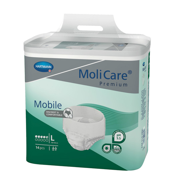 MoliCare Premium Mobile 5 Drops, inkontinenčne hlačke
