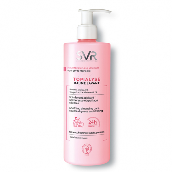 SVR Topialyse, balzam za umivanje atopične kože (400 ml)