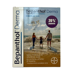 Bepanthol Derma losjon za telo, paket (2 x 200 ml)