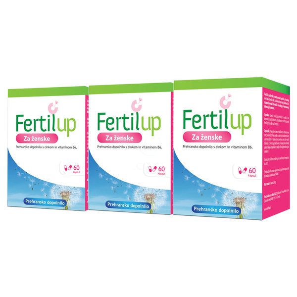 FertilUp, kapsule za ženske (3 x 60 kapsul)
