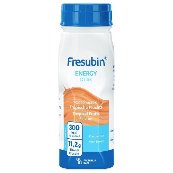 Fresubin Energy, okus tropski sadeži (4 x 200 ml)