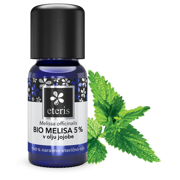 Eterično olje Melise v Bio jojobi (5%) Eteris (10 ml)