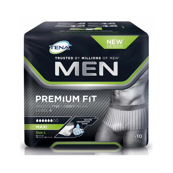 Tena Men Leve 4 Maxi, inkontinenčne hlačke za moške - Large (10 kosov) 