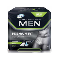 Tena Men Leve 4 Maxi, inkontinenčne hlačke za moške - Large (10 kosov) 