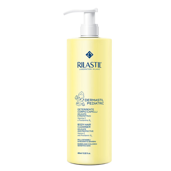 Rilastil Dermastil Pediatric, šampon za lase in telo (400 ml)