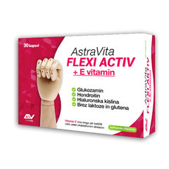 AstraVita Flexi Activ + Vitamin E, 30 kapsul 