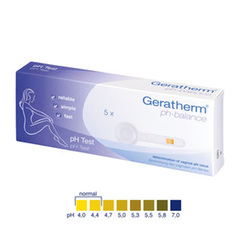 Geratherm, PH-Balance, test na vaginalne okužbe (5 testov) 