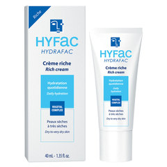 Hyfac Hydrafac, bogata vlažilna krema za obraz (40 ml)