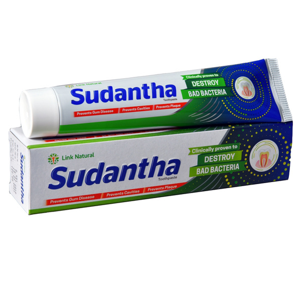 Sudanta, zeliščna ajurvedska zobna pasta (120 g) 