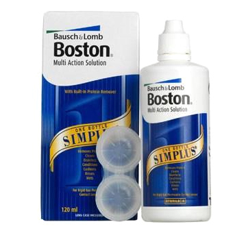 Boston Simplus, tekočina za trde in poltrde leče (120 ml)