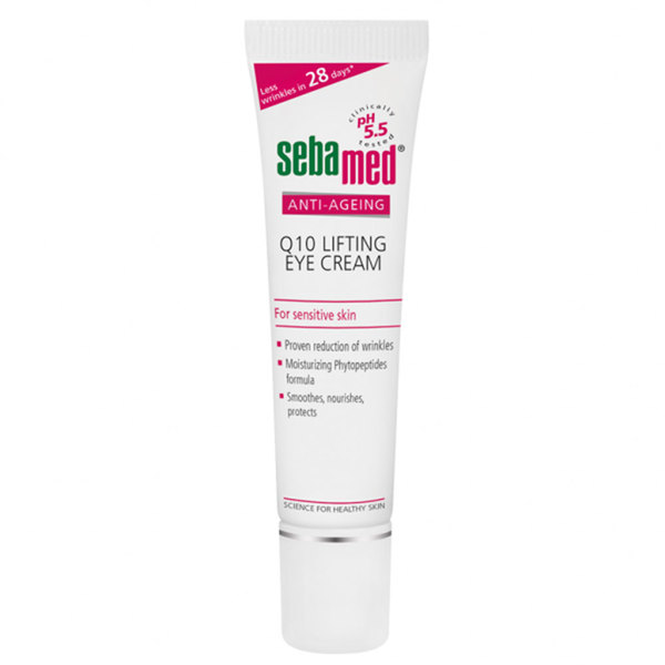 Sebamed Anti-Age Q10, lifting krema za področje okoli oči (15 ml)