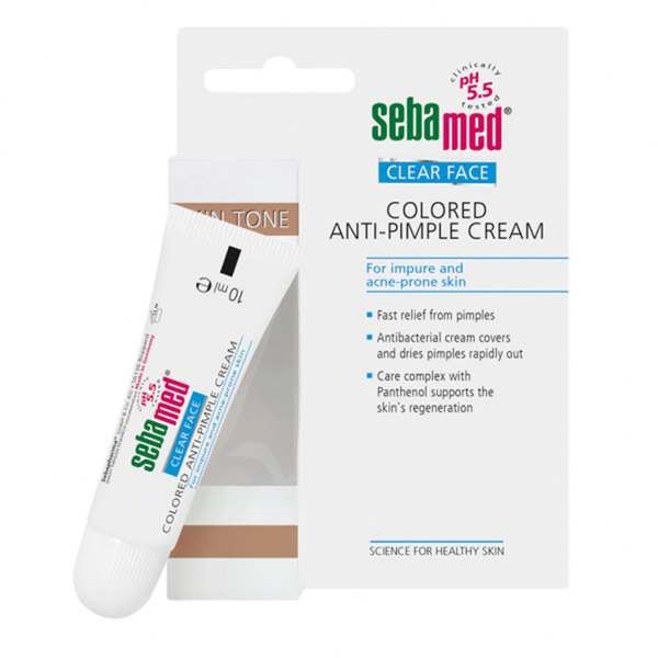 Sebamed Clear Face, obarvana krema za aknasto kožo (10 ml)